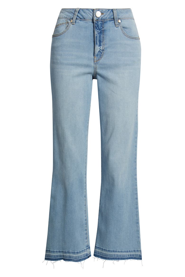 Release Hem High Waist Demi Bootcut Jeans, Alternate, color, HARMONY