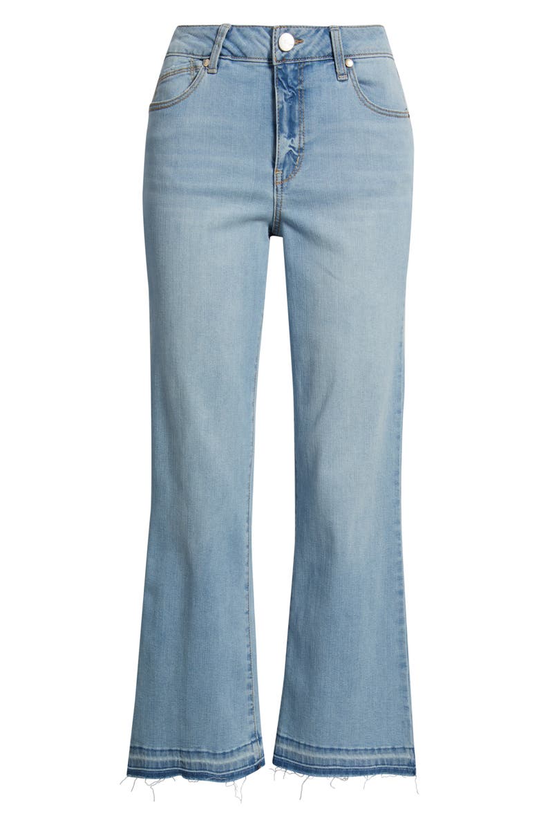 1822 Denim Release Hem High Waist Demi Bootcut Jeans, Main, color, 