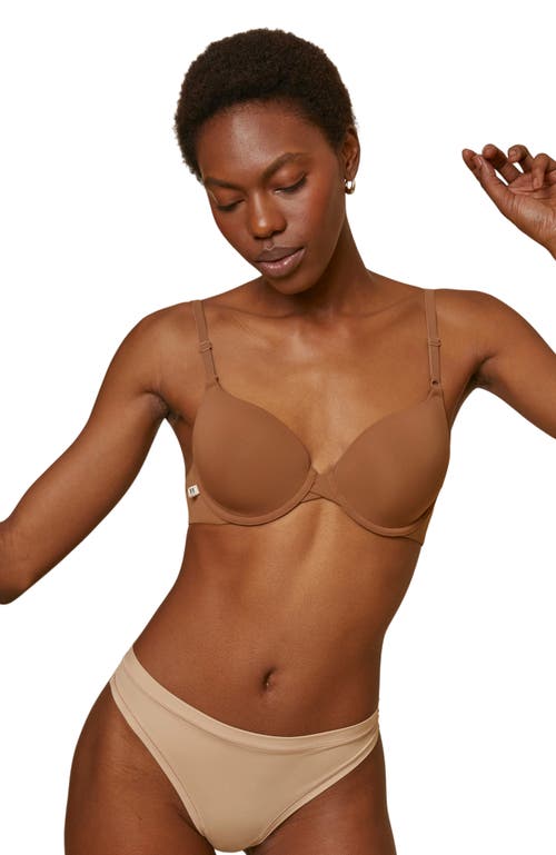 Harper Wilde Base T-Shirt Bra in Brown  product