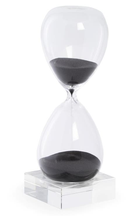 60-Minute Hourglass Sand Timer with Crystal Base