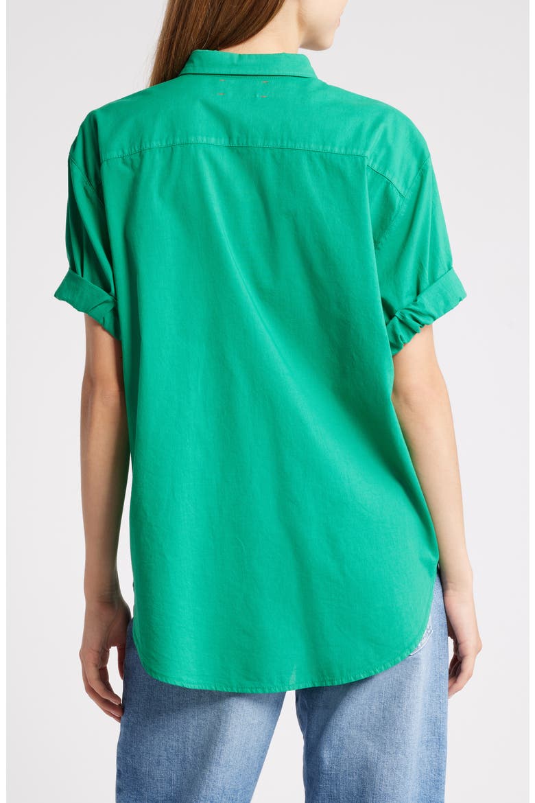 Channing Cotton Shirt, Alternate, color, SEA GREEN