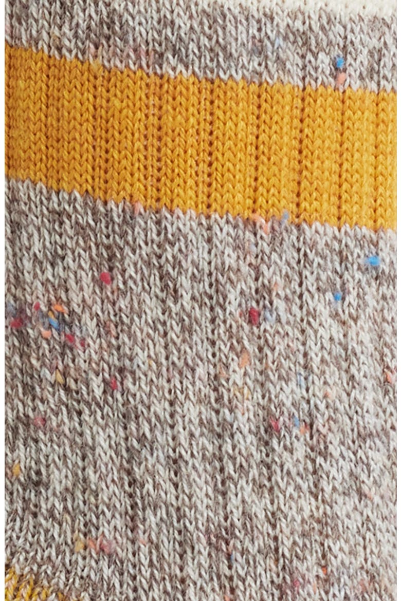 Everyday Larimer Merino Wool Blend Crew Socks, Alternate, color, HONEY GOLD