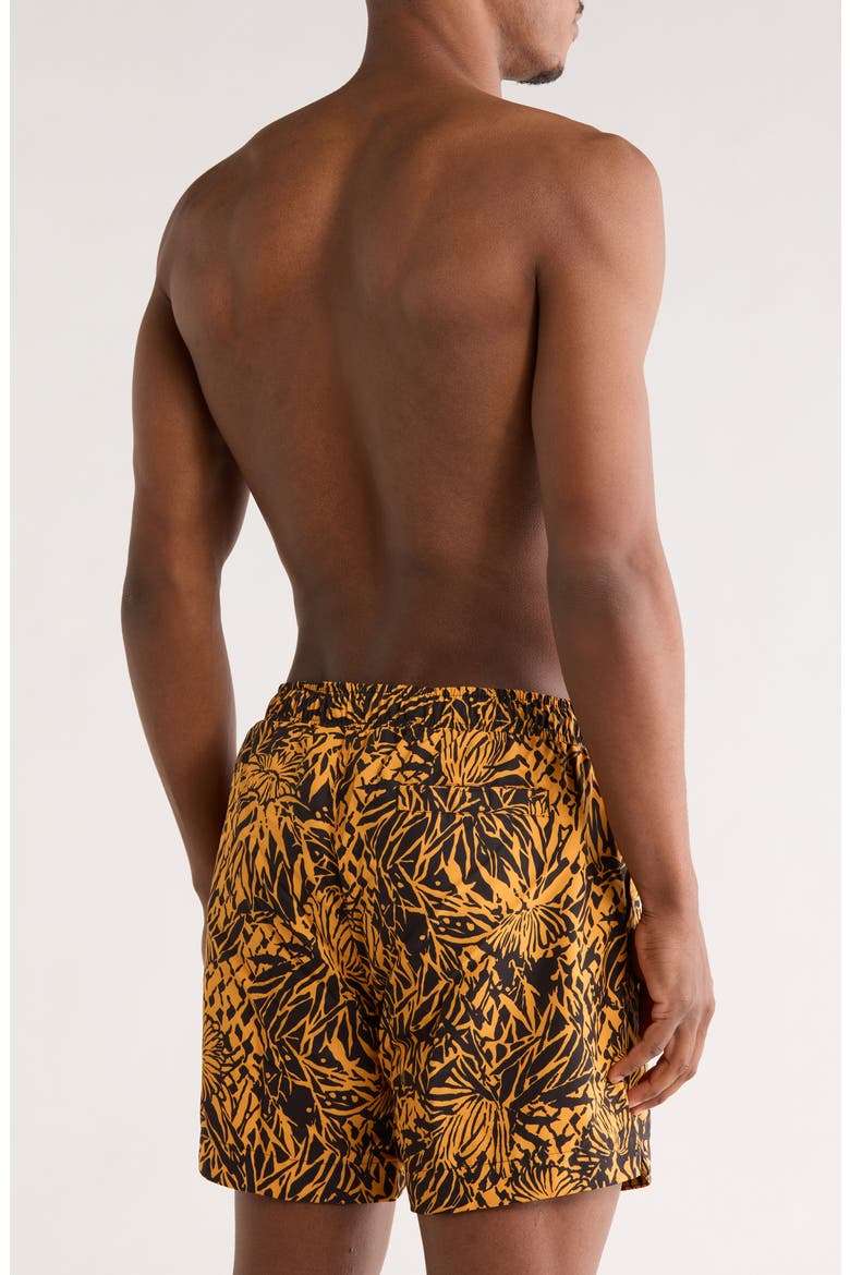 Calala Swim Trunks, Alternate, color, BRIGHT ORANGE