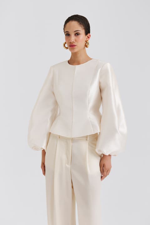 Vendela Balloon Sleeve Blouse