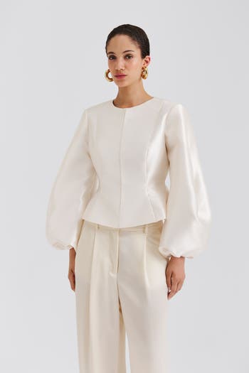 Malina Vendela Balloon Sleeve Blouse | Nordstrom