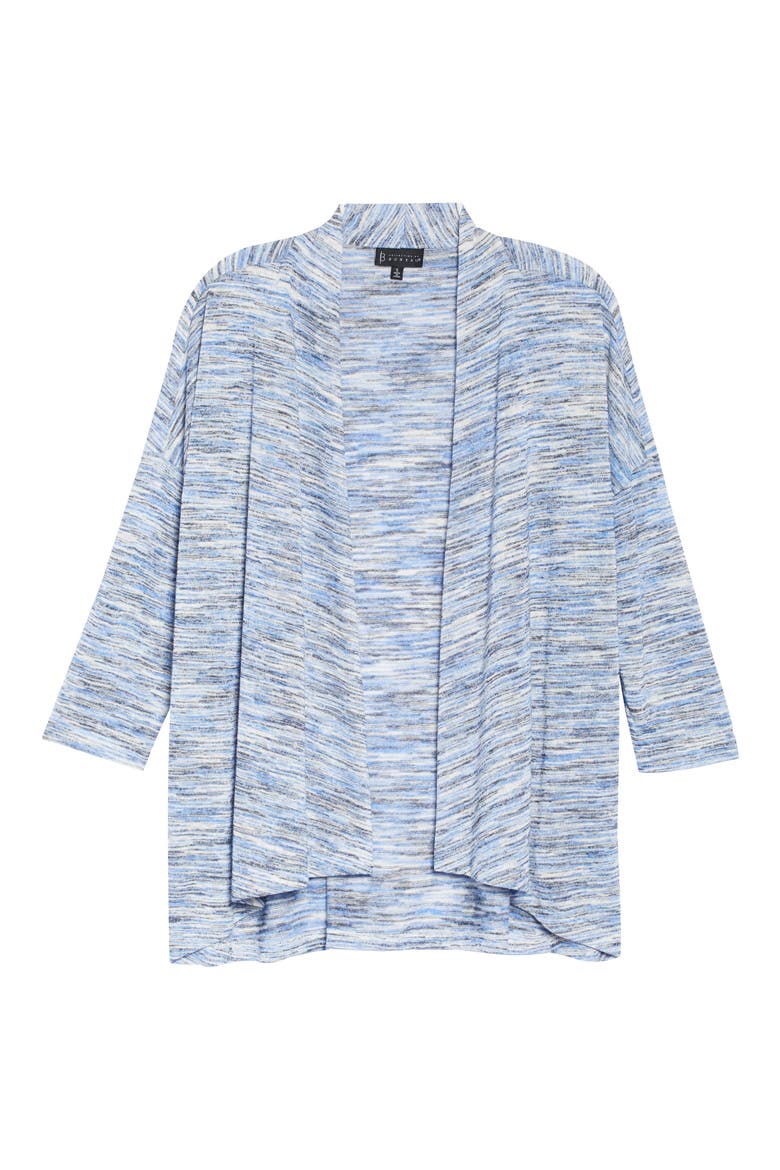 Luann Open Front Cardigan, Alternate, color, AMPARO SPACEDYE