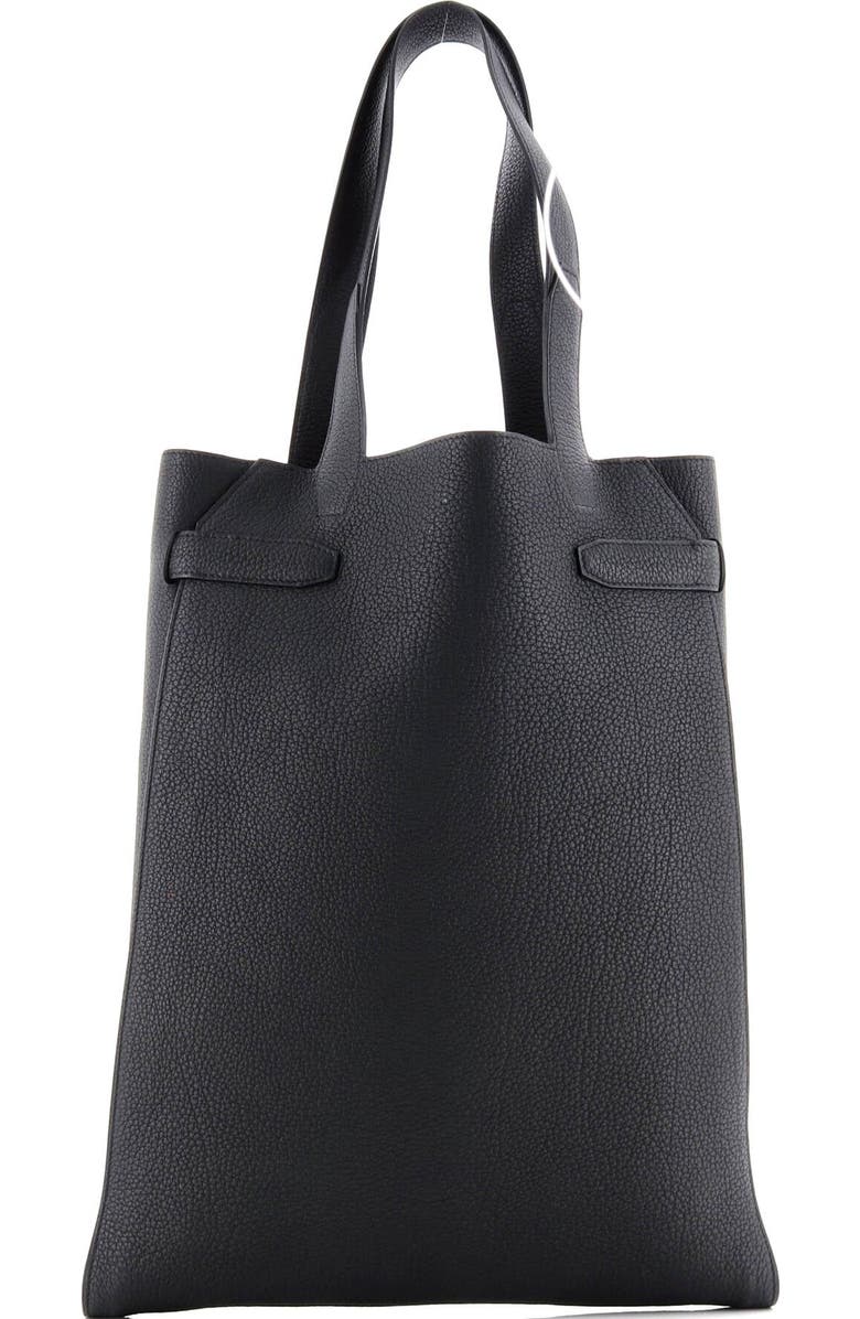 Pre-Owned Hermes Vertige Tote Leather, Alternate, color, Noir