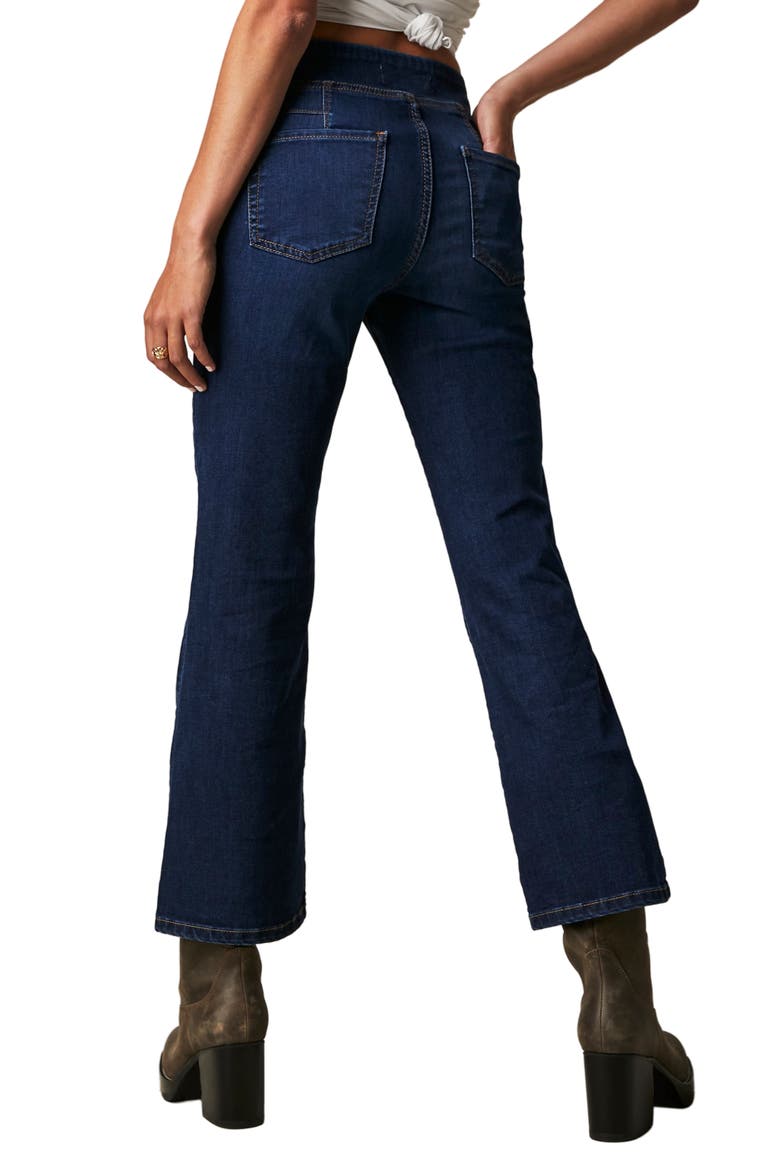 In My Feelings Crop Flare Jeans, Alternate, color, LILIBET BLUE