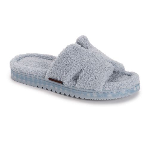 Muk Luks Cecilia Slide Slipper In Gray