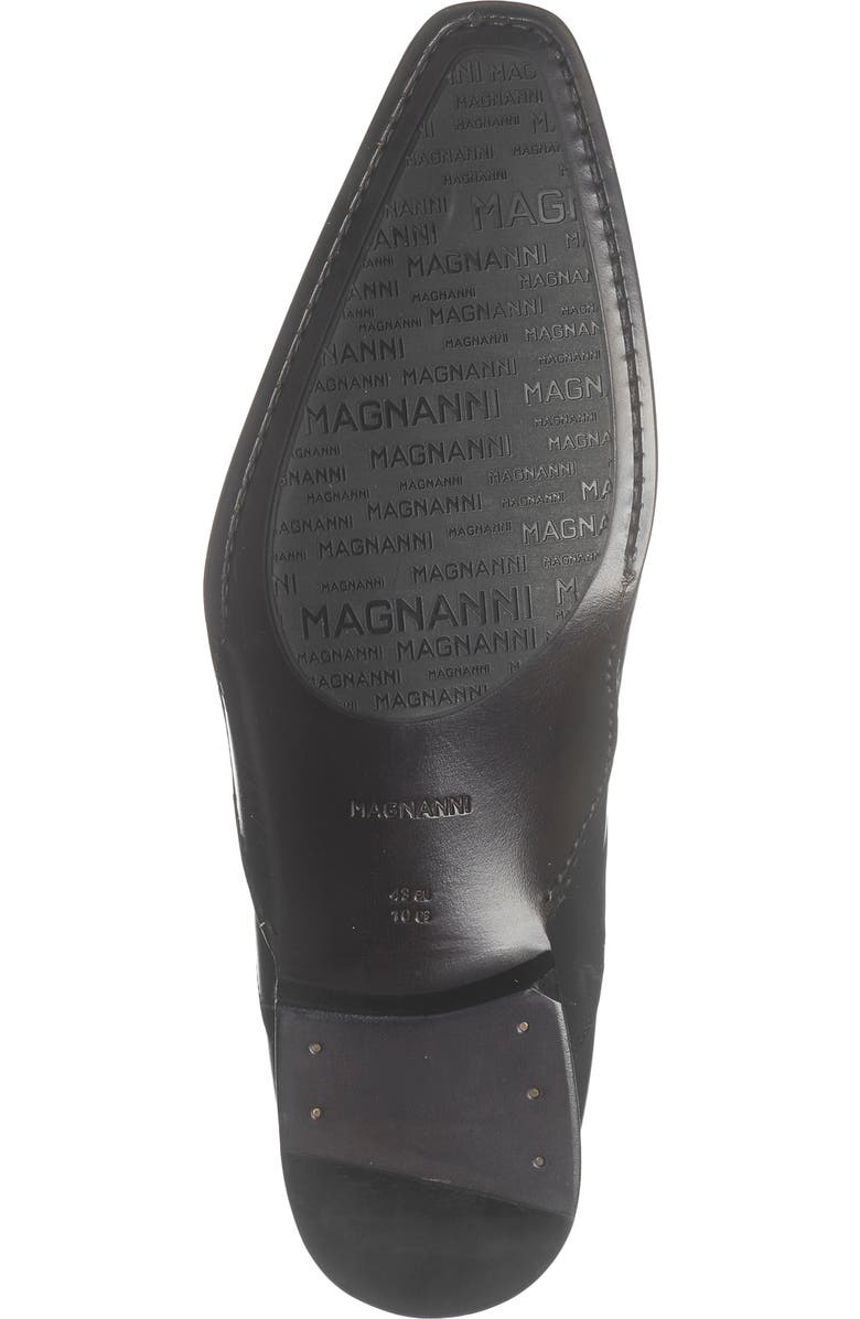 Magnanni Grant Chelsea Boot, Alternate, color, Black
