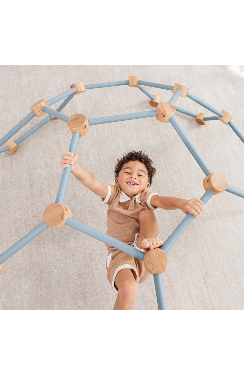 Comfy Cubs Wooden Climber for Kids, Alternate, color, Pacific Blue