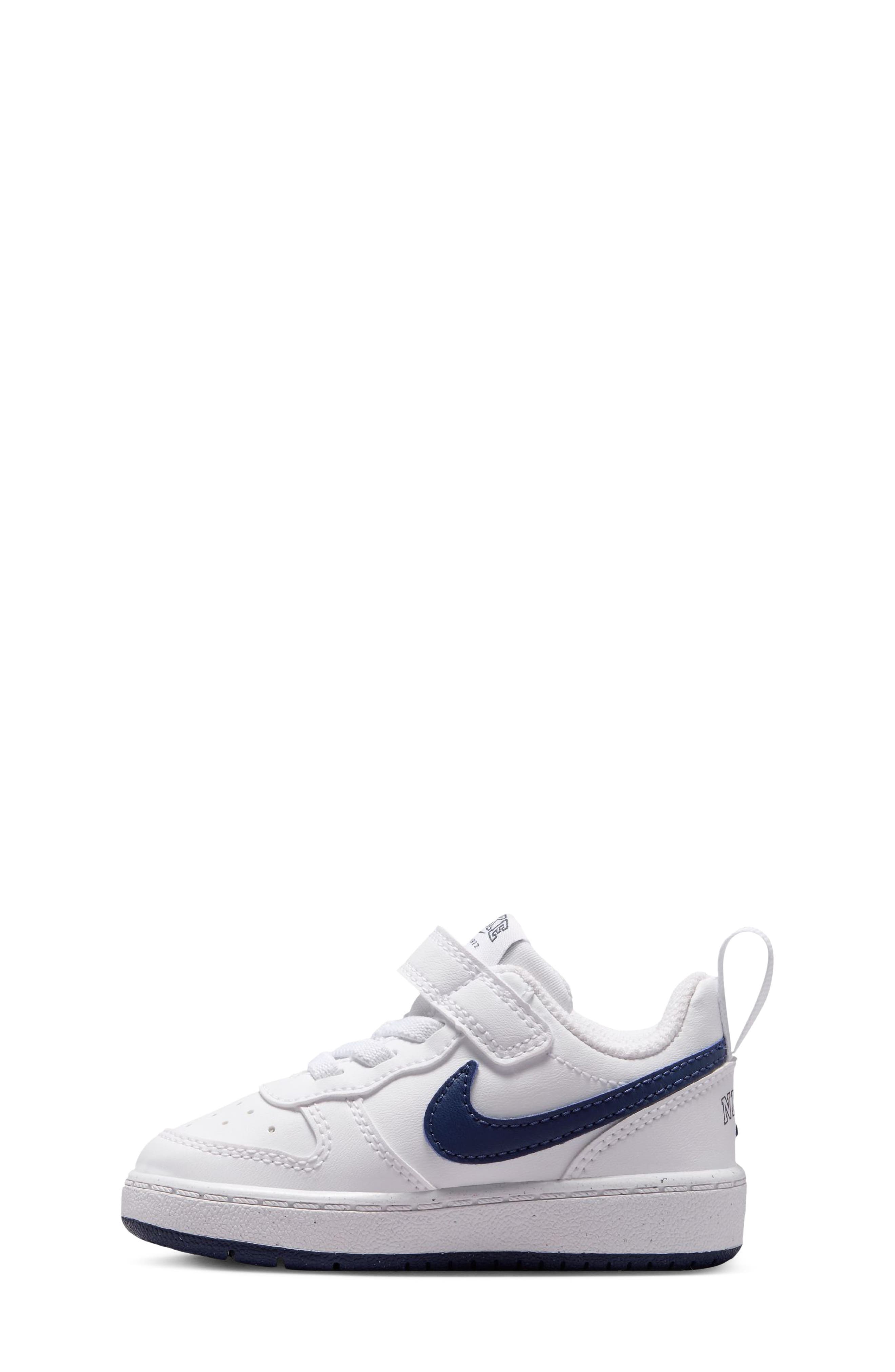 Kids' Court Borough Sneaker, Alternate, color, WHITE/ MIDNIGHT NAVY