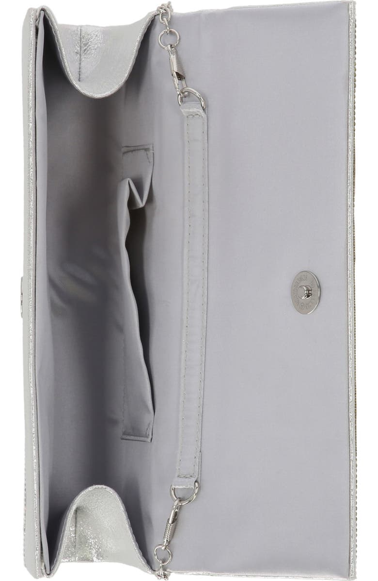 Jessica McClintock Cherrie Ombré Rhinestone Clutch, Alternate, color,