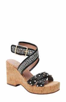 Linea Paolo Varena Platform Wedge Sandal