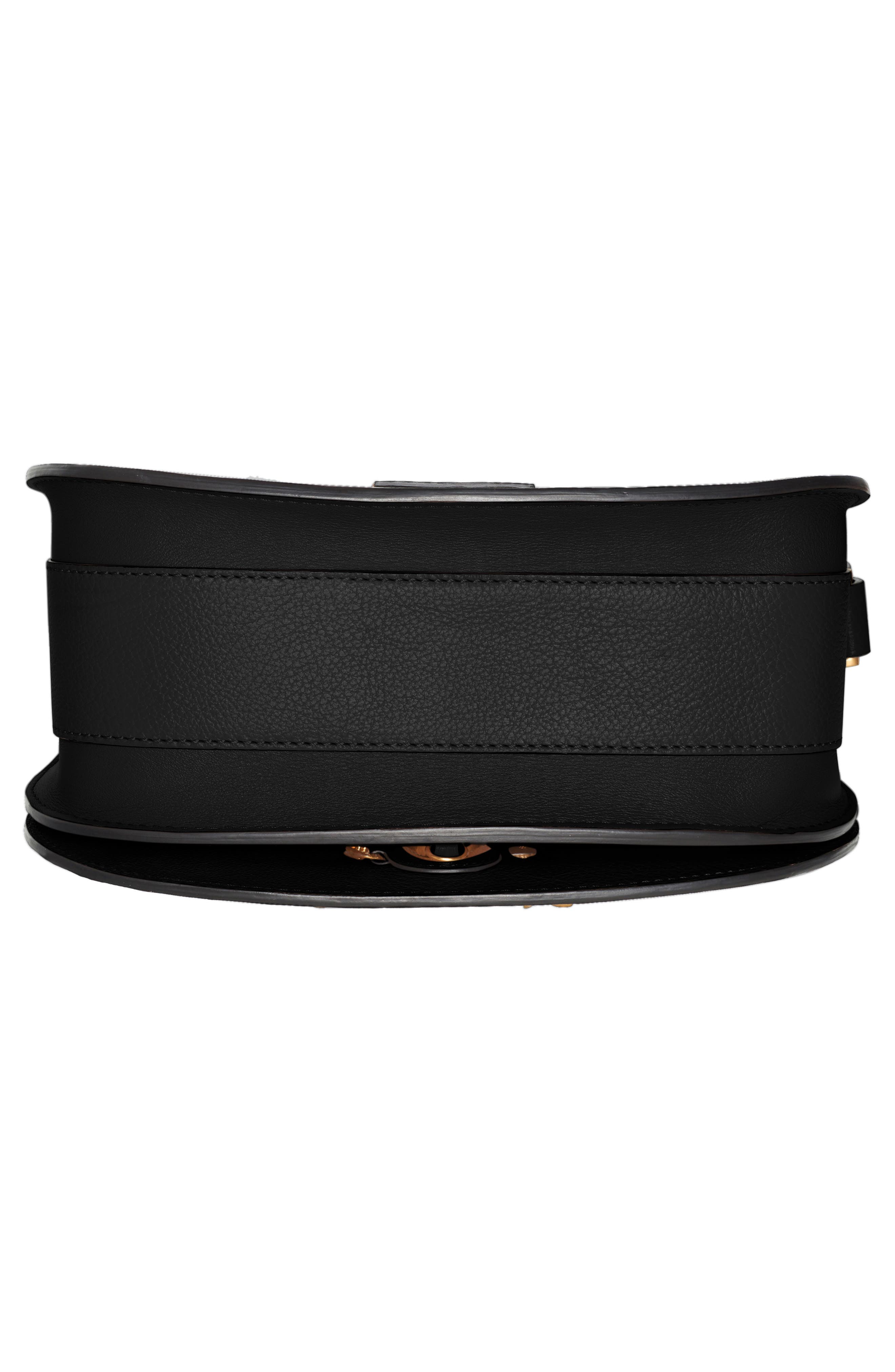 Valentino Garavani Maison Gryphon Leather Saddle Bag, Alternate, color, 