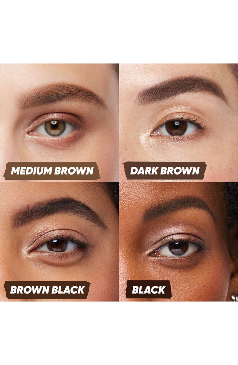 Kosas Brow Pop Dual-Action Defining Brow Pencil, Alternate, color, Black