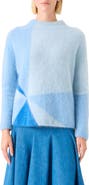 Akris Sunbeam Cashmere Intarsia Sweater
