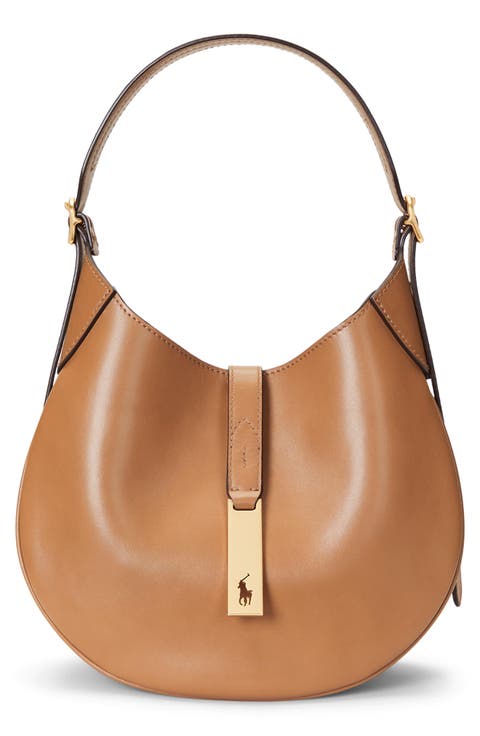 Small Sport Calf Leather Shoulder Bag