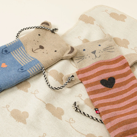 On the Go Super Soft Upcycled Blanket in a Lovie by Indigo 11 / David Fussenegger