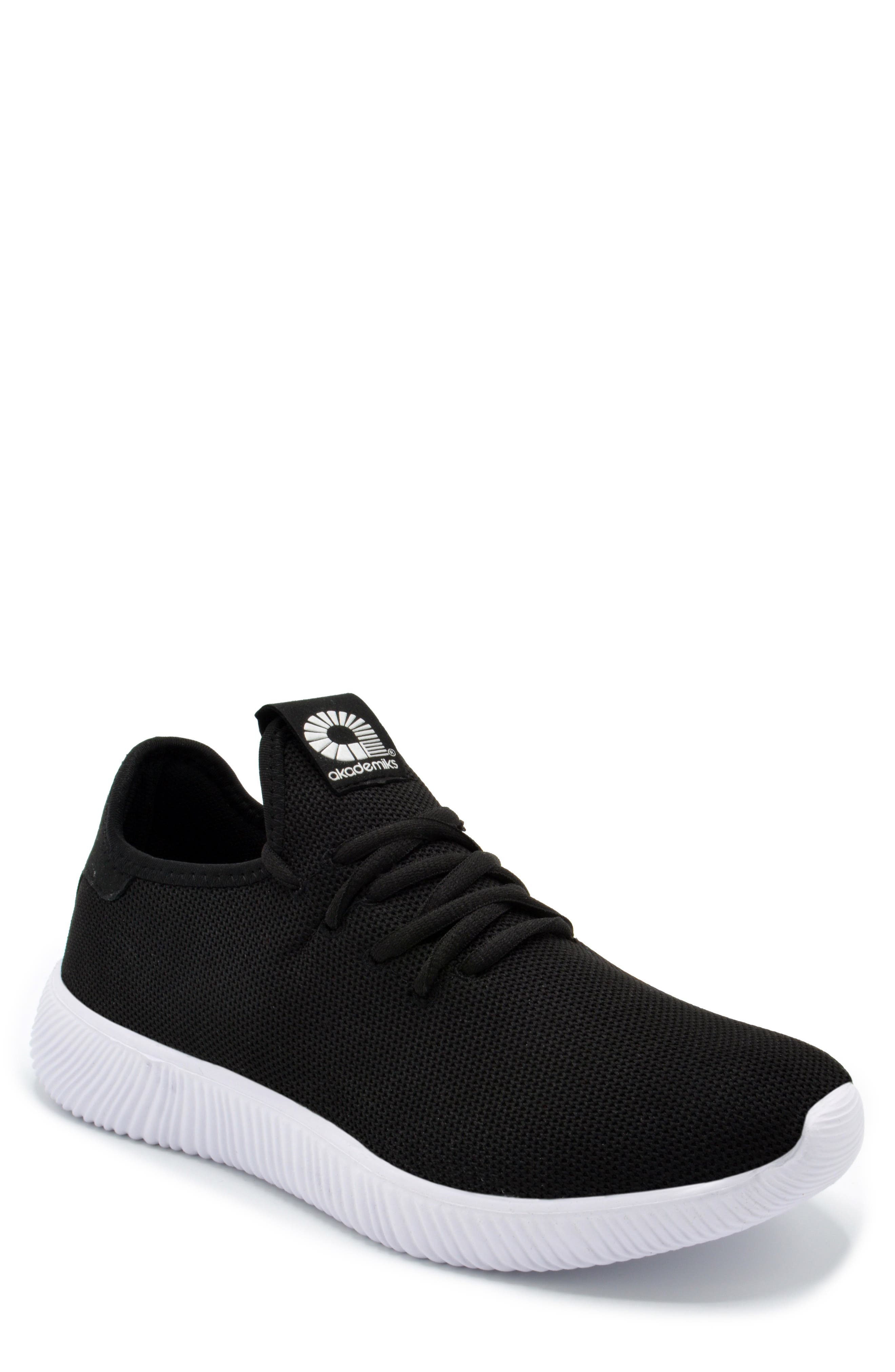 AKADEMIKS Pulse Knit Jogging Sneaker, Main, color, 