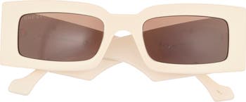 53mm Rectangular Sunglasses