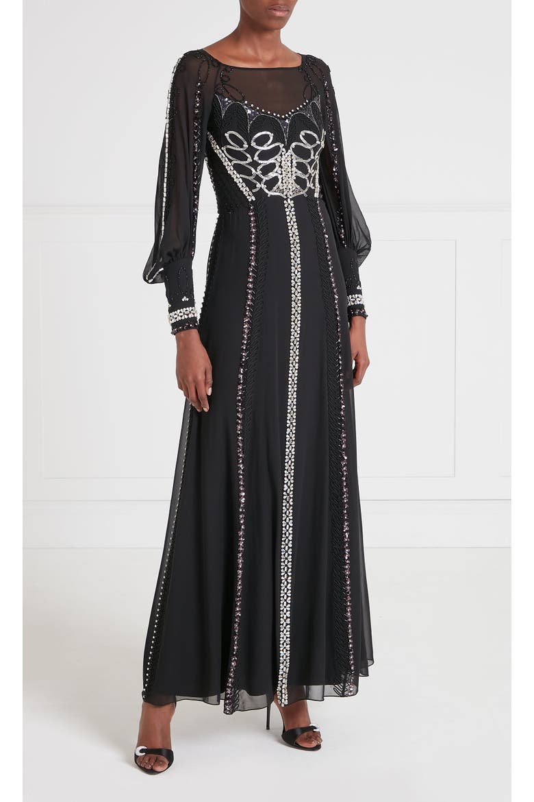 Sofia Gown, Alternate, color, Black