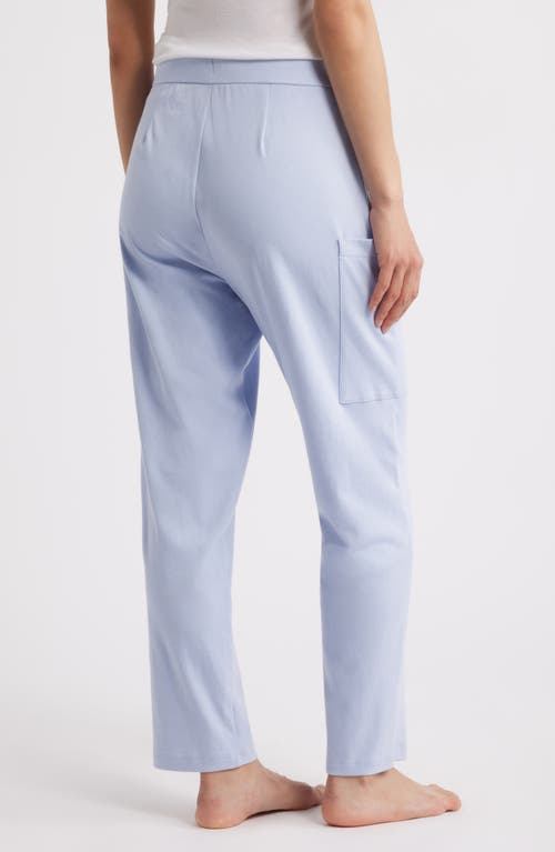 Eileen Fisher Slouchy Ankle Pajama Pants In Bellflower