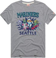 Homage Men's Homage Gray Seattle Mariners Tri-Blend Hyperlocal T-Shirt