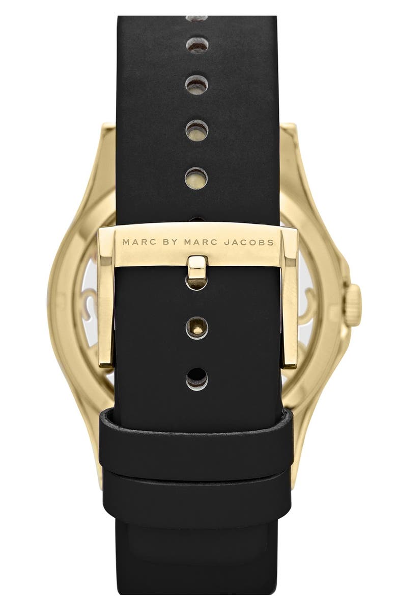 MARC BY MARC JACOBS 'Henry Skeleton' Watch, 40mm, Alternate, color, 