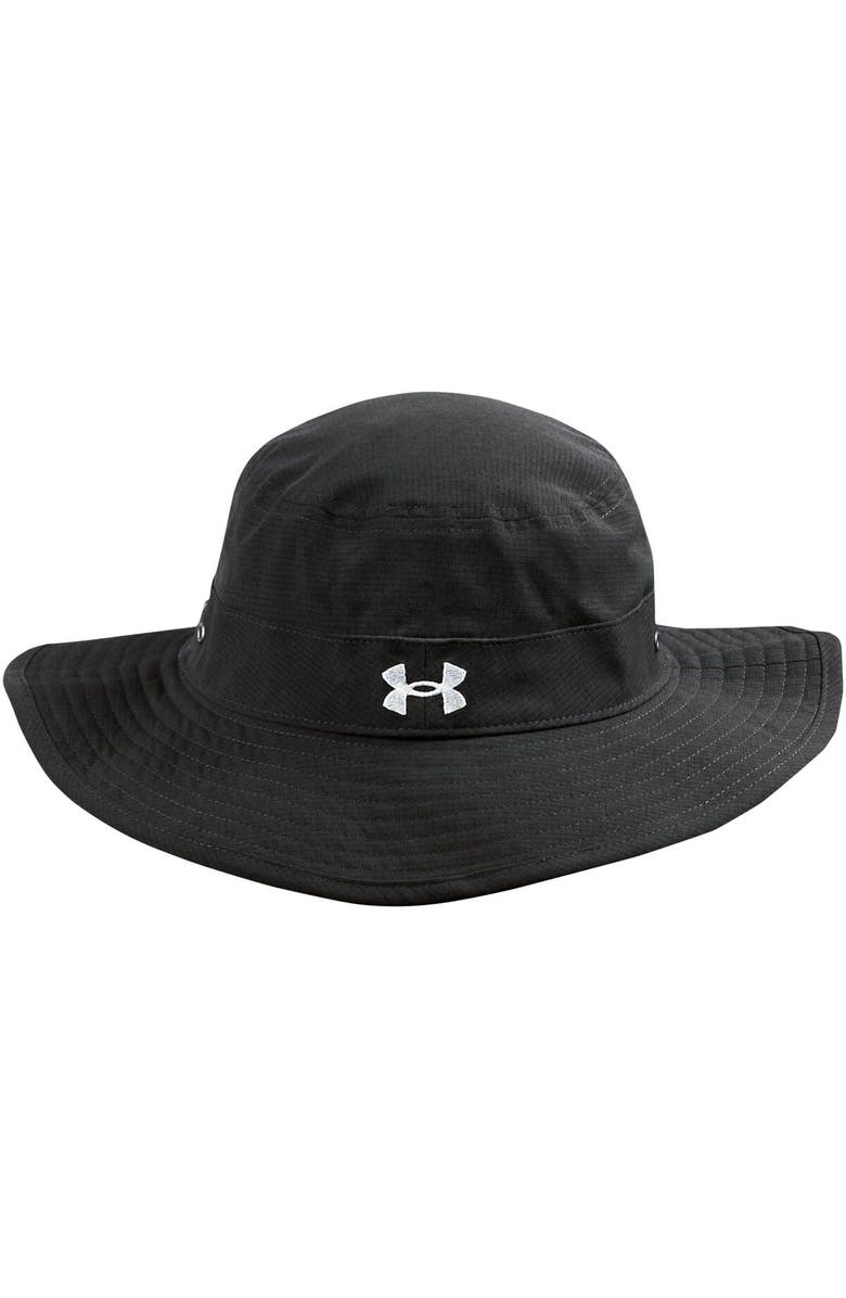 Under Armour Men's Under Armour Black Northwestern Wildcats Performance Boonie Bucket Hat, Alternate, color, Black
