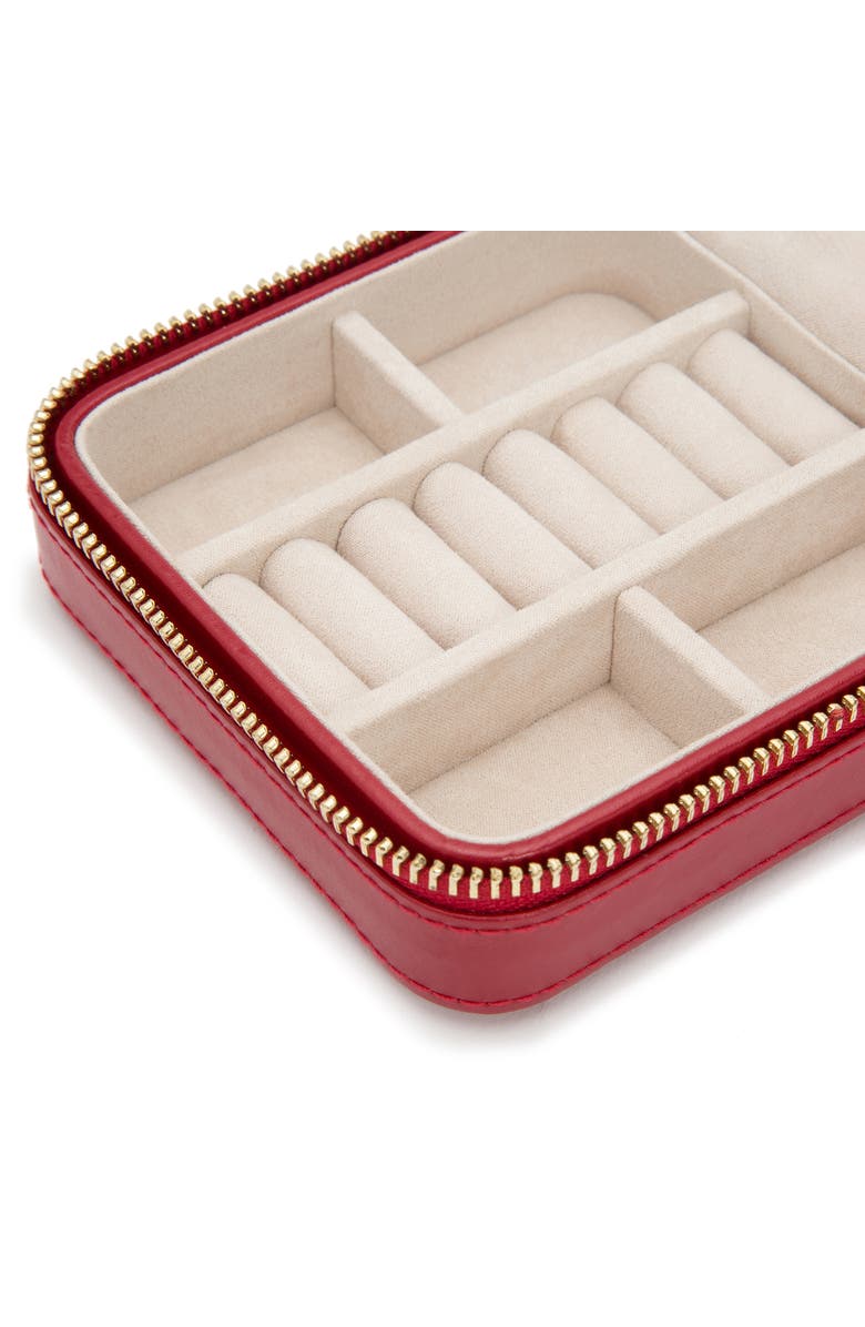 WOLF Caroline Zip Travel Case, Alternate, color, Red