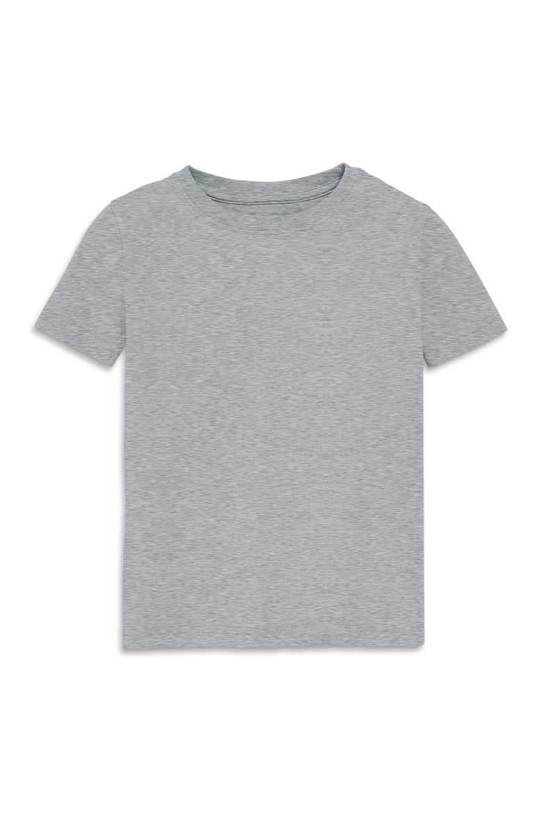 The Kids Short Sleeve Classic Tee, Main, color, Heather Gray