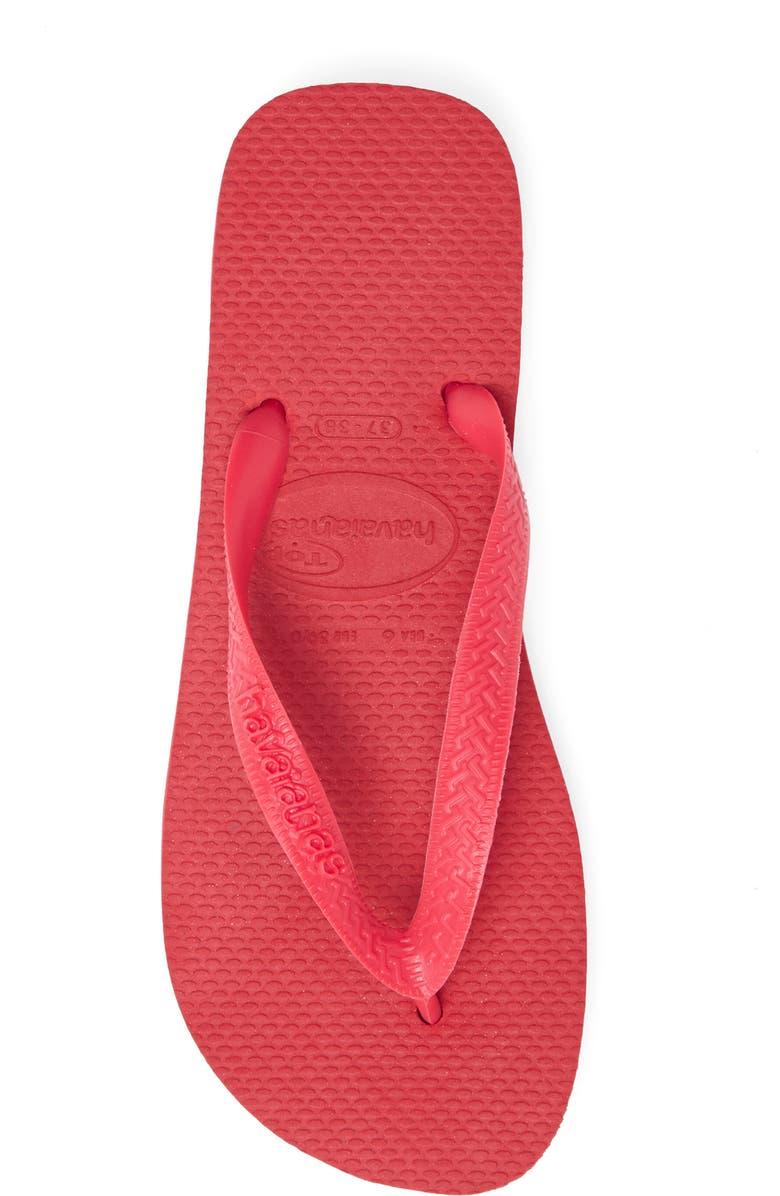 Havaianas 'Top' Sandal, Alternate, color, Ruby Red