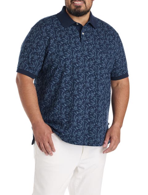 Big & Tall Floral Polo Shirt
