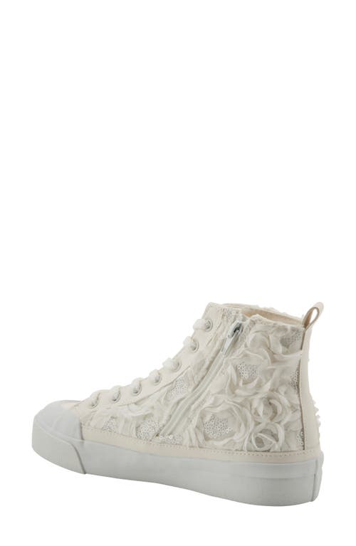 Patrizia By Spring Step Hastings High Top Sneaker In White