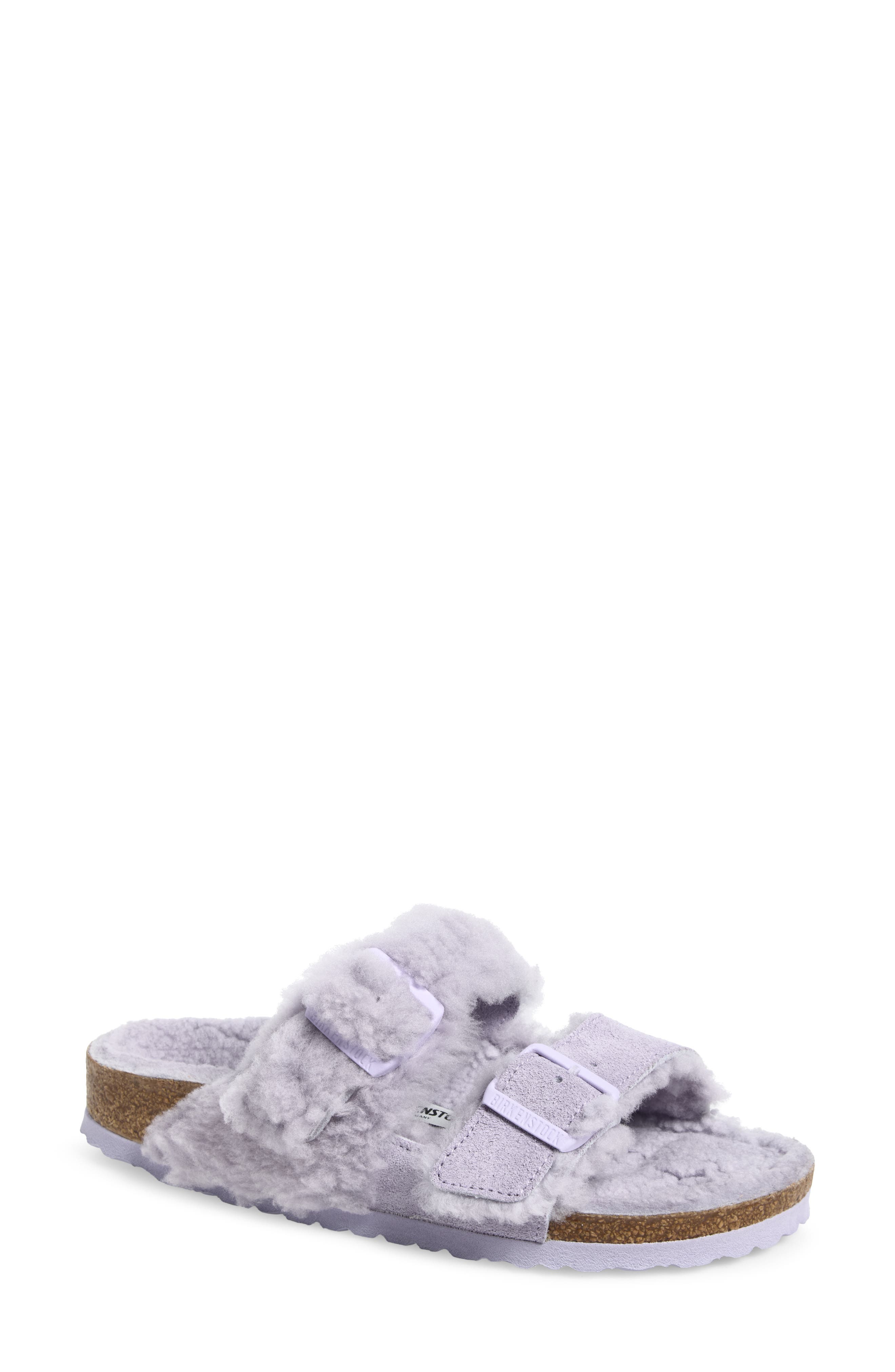 Arizona Genuine Teddy Shearling Lined Slide Sandal