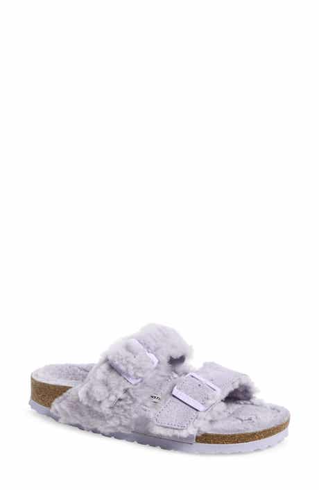 Arizona Genuine Teddy Shearling Lined Slide Sandal