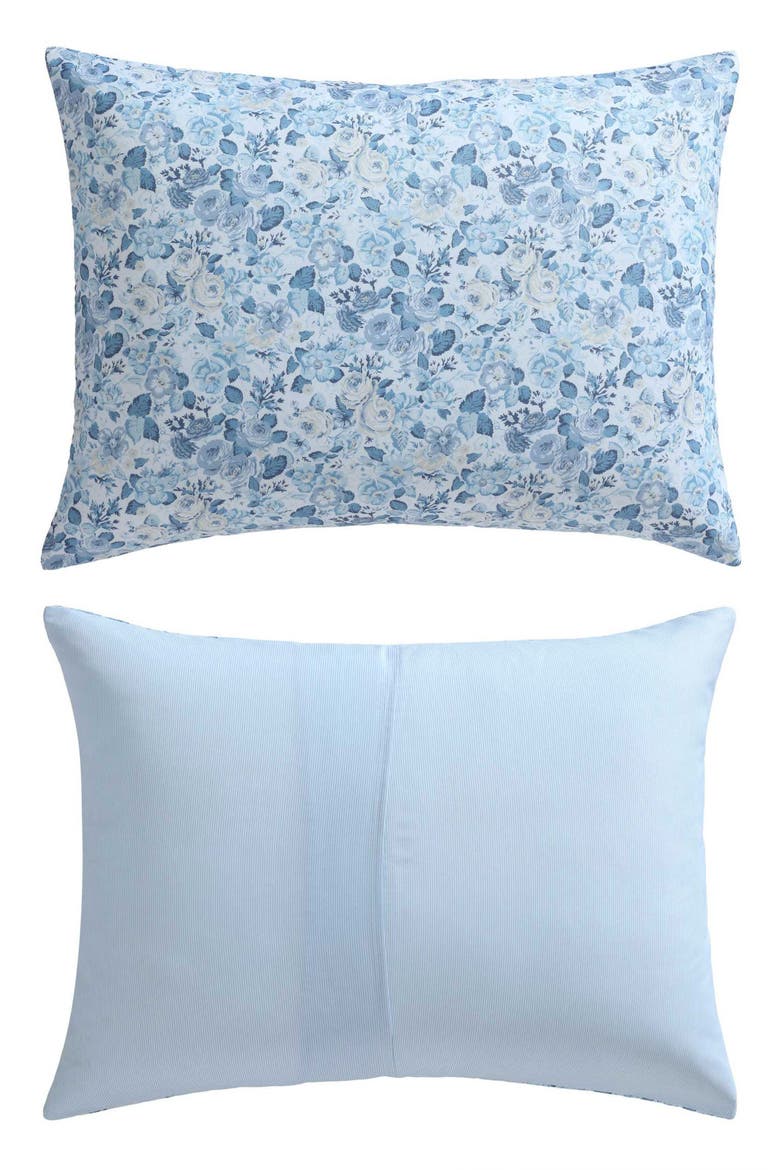Quartet 3-Piece Comforter & Sham Set, Alternate, color, CASHMERE BLUE