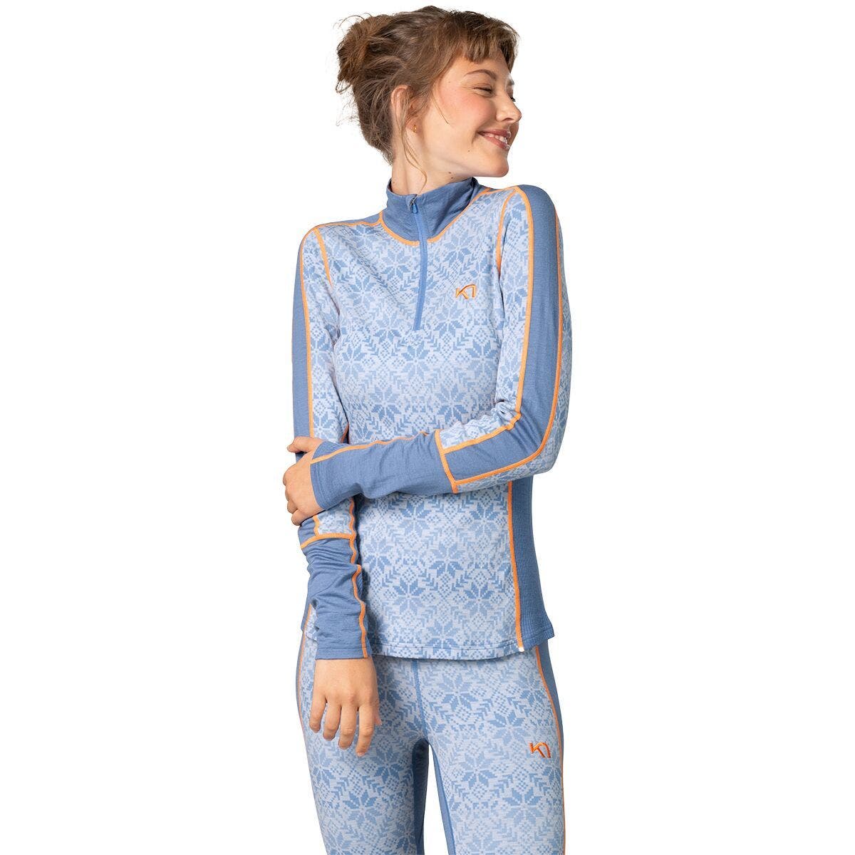 Kari Traa Anna 1/2-Zip Top - Women's in Sea 