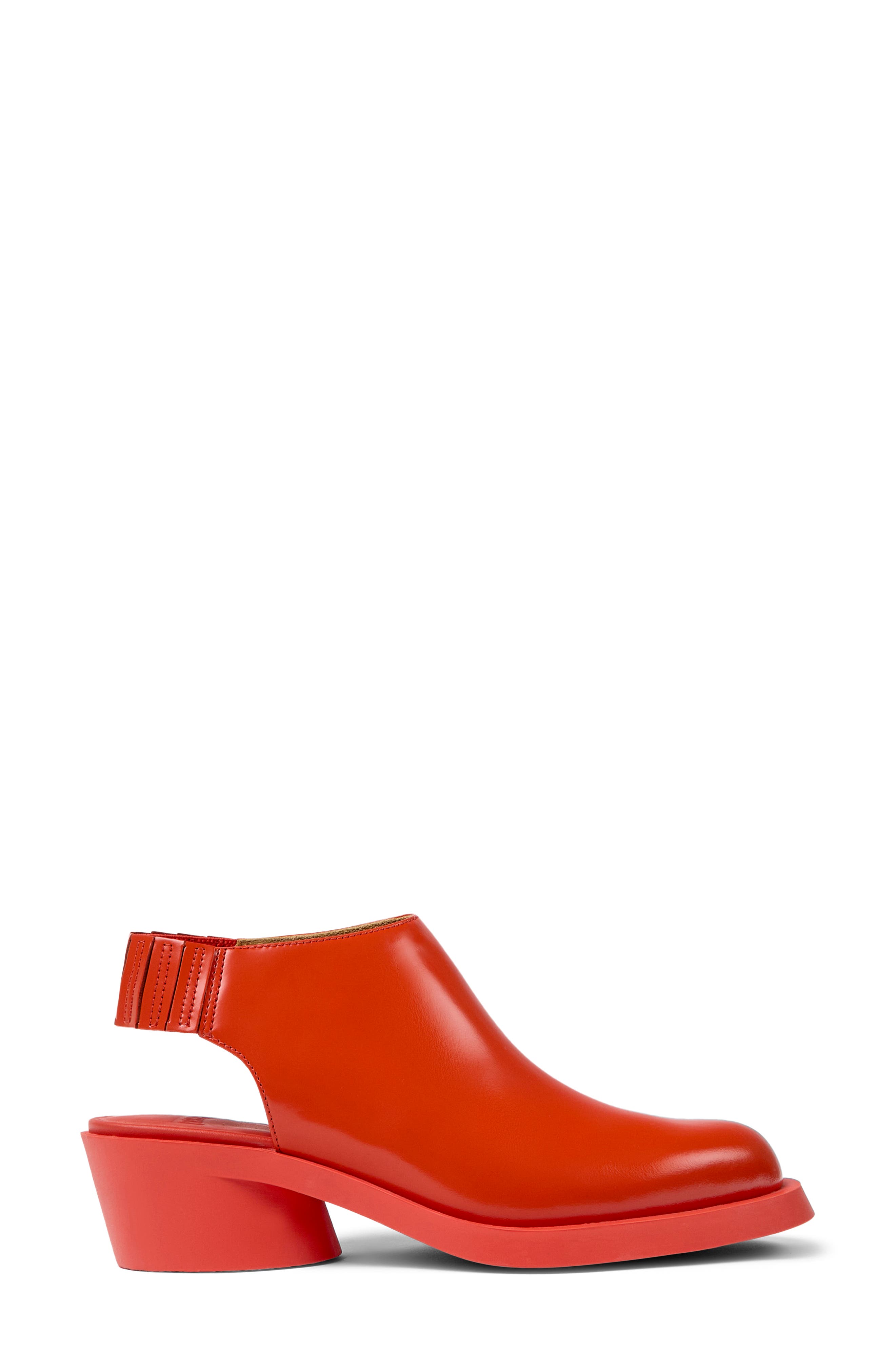 Bonnie Open Heel Bootie, Main, color, RED