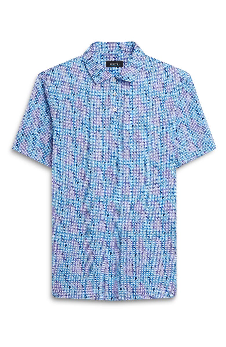 Bugatchi OoohCotton<sup>®</sup> Dot Tech Polo, Alternate, color, 