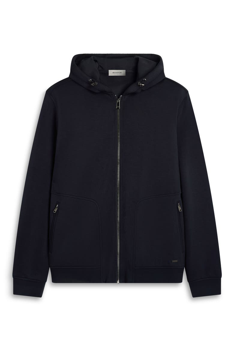 Soft Touch Full Zip Hoodie, Alternate, color, NAVY