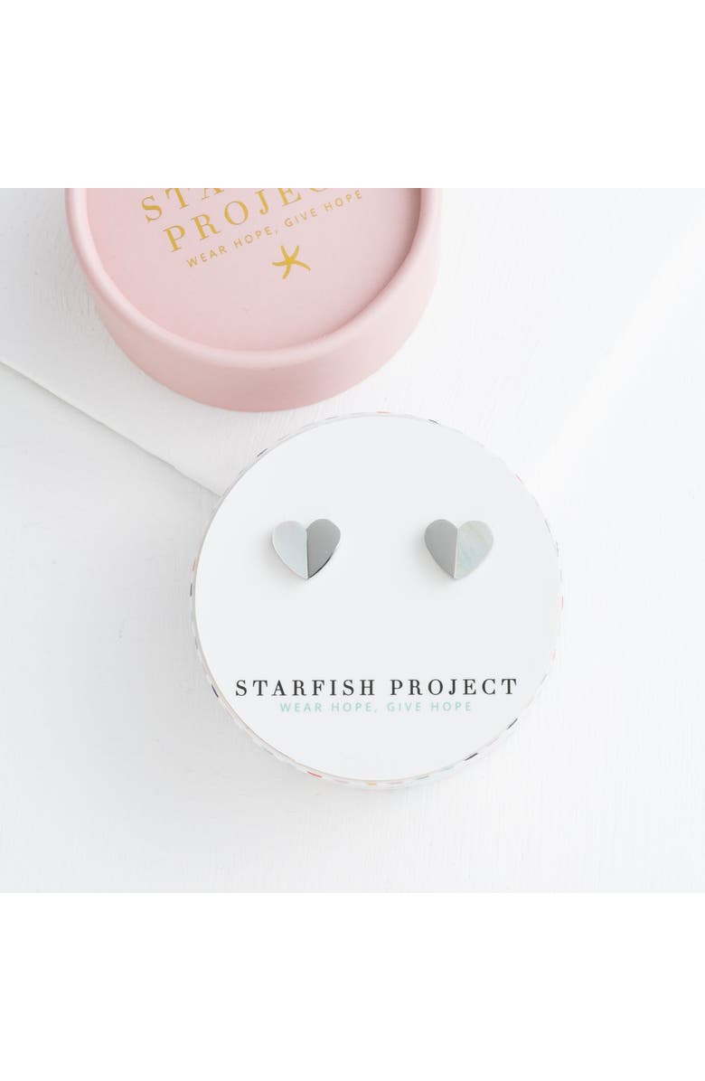 Starfish Project Give Hope Earrings in Silver, Alternate, color, Silver