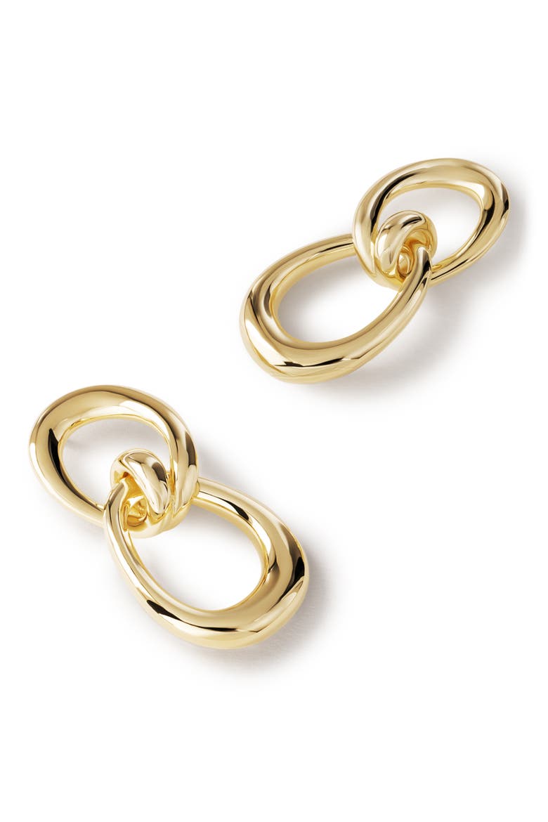 Violet Drop Earrings, Alternate, color, GOLD
