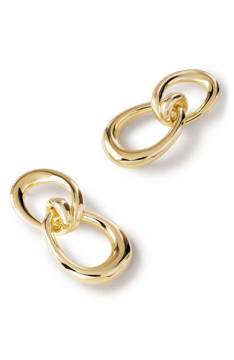 Ana Luisa Violet Drop Earrings, Alternate, color, Gold
