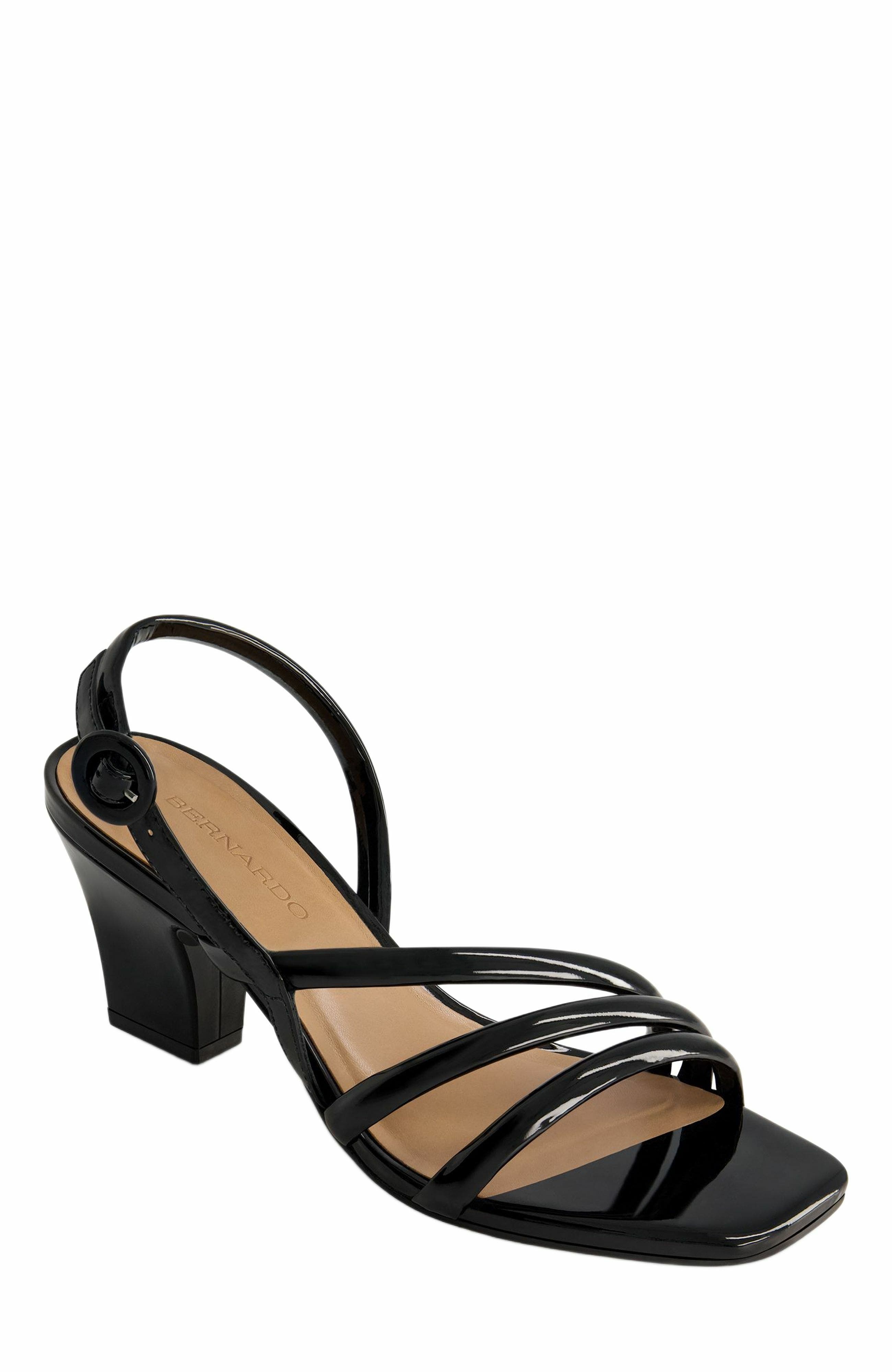 Bernardo Footwear Naples Heeled Sandal, Alternate, color, 