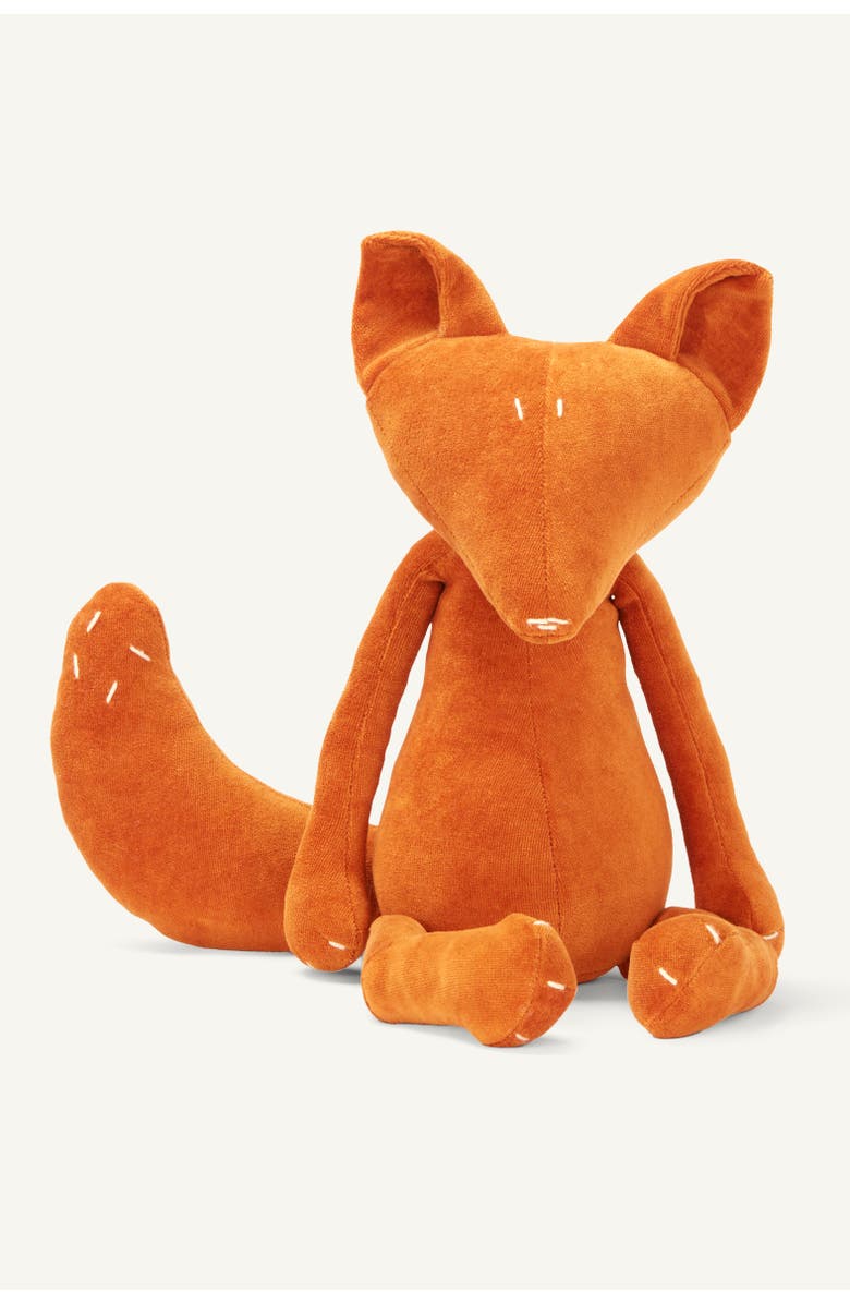 ADADA Arthus, the fox stuffed animal with sailor shirt, Alternate, color, Rust