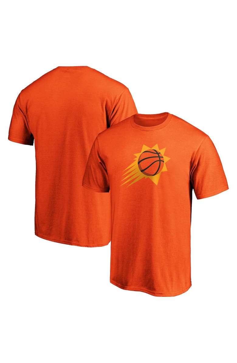 FANATICS Men's Fanatics Branded Orange Phoenix Suns Primary Logo T-Shirt, Alternate, color, Orange