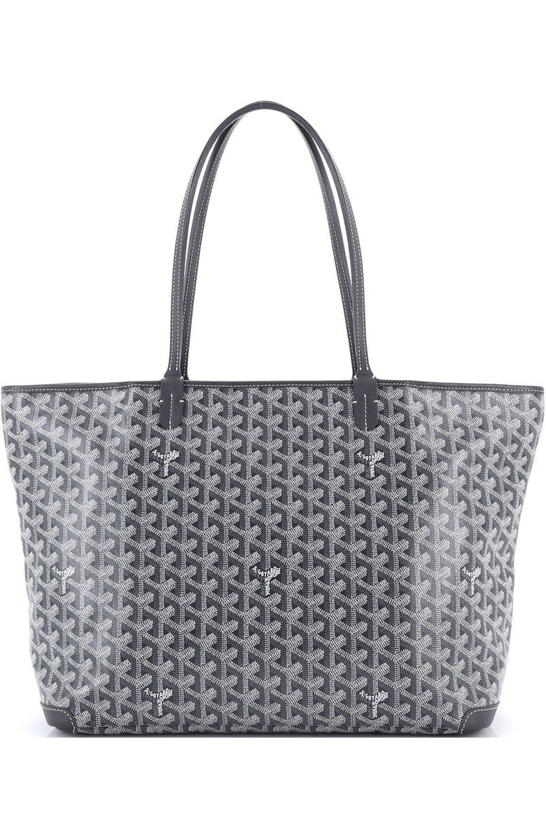 Pre-Owned Goyard Artois Tote Coated Canvas MM, Alternate, color, Gray