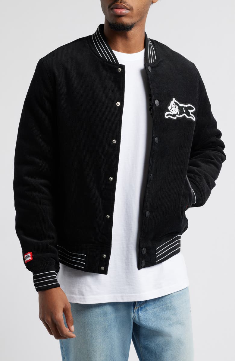 ICECREAM Hounds Corduroy Varsity Jacket, Main, color,